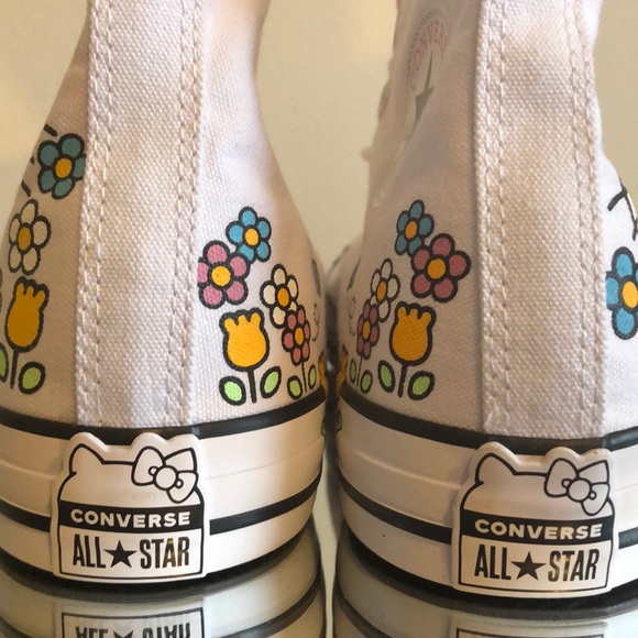 CONVERSE HELLO KITTY FASHION SNEAKERS - Picture 5 of 8